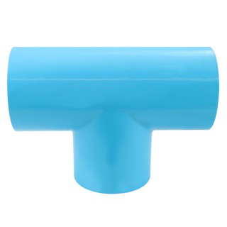 ท่อประปา ข้อต่อ ท่อน้ำ ท่อPVC ข้อต่อสามทาง-หนา SCG 4 นิ้ว สีฟ้า FAUCET TEE SOCKET PVC SCG 4" LITE BLUE