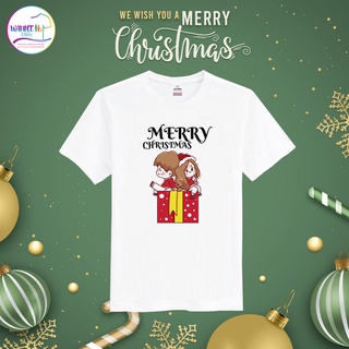 เสื้อยืดคริสต์มาส เสื้อคริสต์มาส Christmas &amp; Happy new year (MC156)