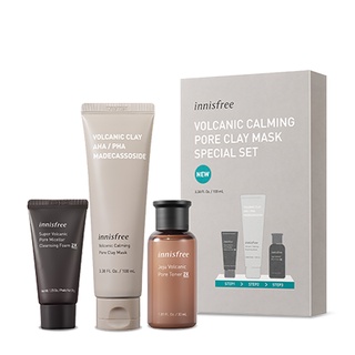 [ฉลากไทย] Innisfree New Volcanic Calming Mask (Special Set)