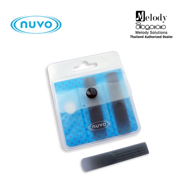 นูโว ลิ้นสำหรับ ดูส/เจแซ็ก/คลาริเนโอ เบอร์ 1, 1½ และ 2 NUVO Nuvo Reeds for DooD/jSax/Clarineo Streng
