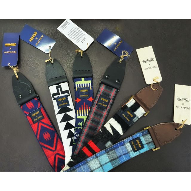 สายสะพาย Pendleton x Dunlop Limited Edition สายสะพายกีต้าร์ PWM01 PWM02 PWM05 PWM06 PWM09  PWM11