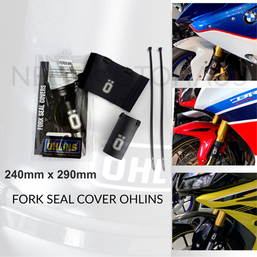 ฝาครอบซีลส้อม Ohlins USD อุปกรณ์ป้องกันส้อม R15 MT15 R25 Z8 Z9 Ninja