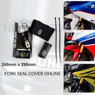 ฝาครอบซีลตะเกียบ Ohlins USD Fork Protection R15 MT15 R25 Z8 Z9 Ninja