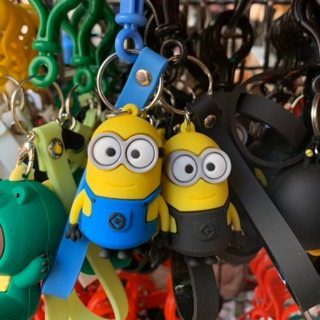 Minions Hard Silicone Keychain