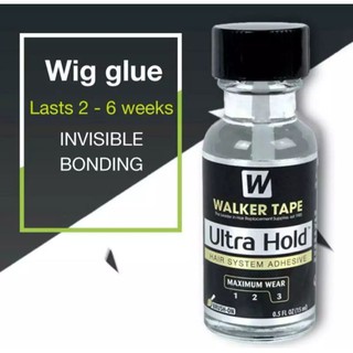 กาวติดวิก กาววิก Walker Ultra Hold แบรนด์นำเข้าจากอเมริกา ทนน้ำ ทนเหงื่อ ไม่เยิ้ม ปริมาณสุทธิ 15 ml.