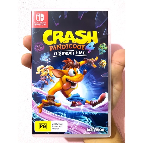 แผ่นเกมส์ Nintendo Switch : Crash Bandicoot 4 (มือ2) (มือสอง)