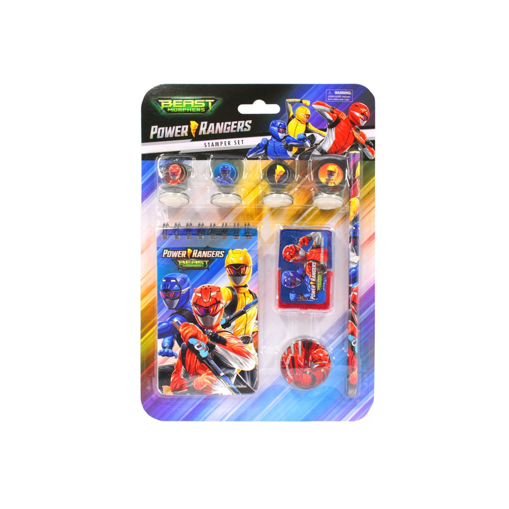 ใหม่! Power Rangers Beast Morphers ชุดค่า Stamper 8 ชิ้น