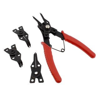 4 PCS Circlip Plier Set คีมหนีบคีมถ่าง คีมหนีบถ่าง คีมหนีบถ่างถอด คีมถ่างแหวน คีมถ่าง หนีบ แหวน คีมถ่างแหวน คีมถ่างT2163