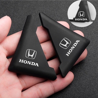 【พร้อมส่ง】ฝาครอบมุมประตูรถยนต์ กันรอยขีดข่วน สําหรับ Honda City Civic Jazz BRV FC FD Accord HRV Odyssey CRV 2 ชิ้น ต่อชุด