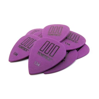 PICK เต่าปลายแหลม รุ่น Tlll (ที 3) ของแท้ 100% มีครบทุกขนาด DUNLOP guitar pick