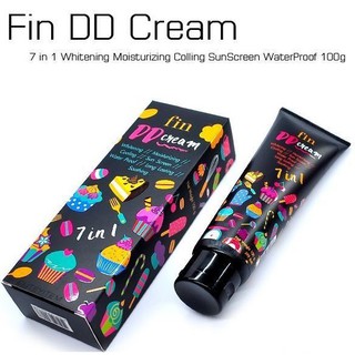 Fin DD Cream 7 in 1 ฟิน ดีดี ครีม ทาปุ๊ป ขาวปั๊ป เกลี่ยง่าย (100ml.)