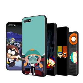 เคสโทรศัพท์มือถือนิ่ม ลาย South Park สีดํา สําหรับ iPhone 12 Mini 13 X XS Pro Max WI-140