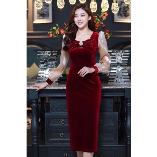 เดรสอ้วน รหัส d149**