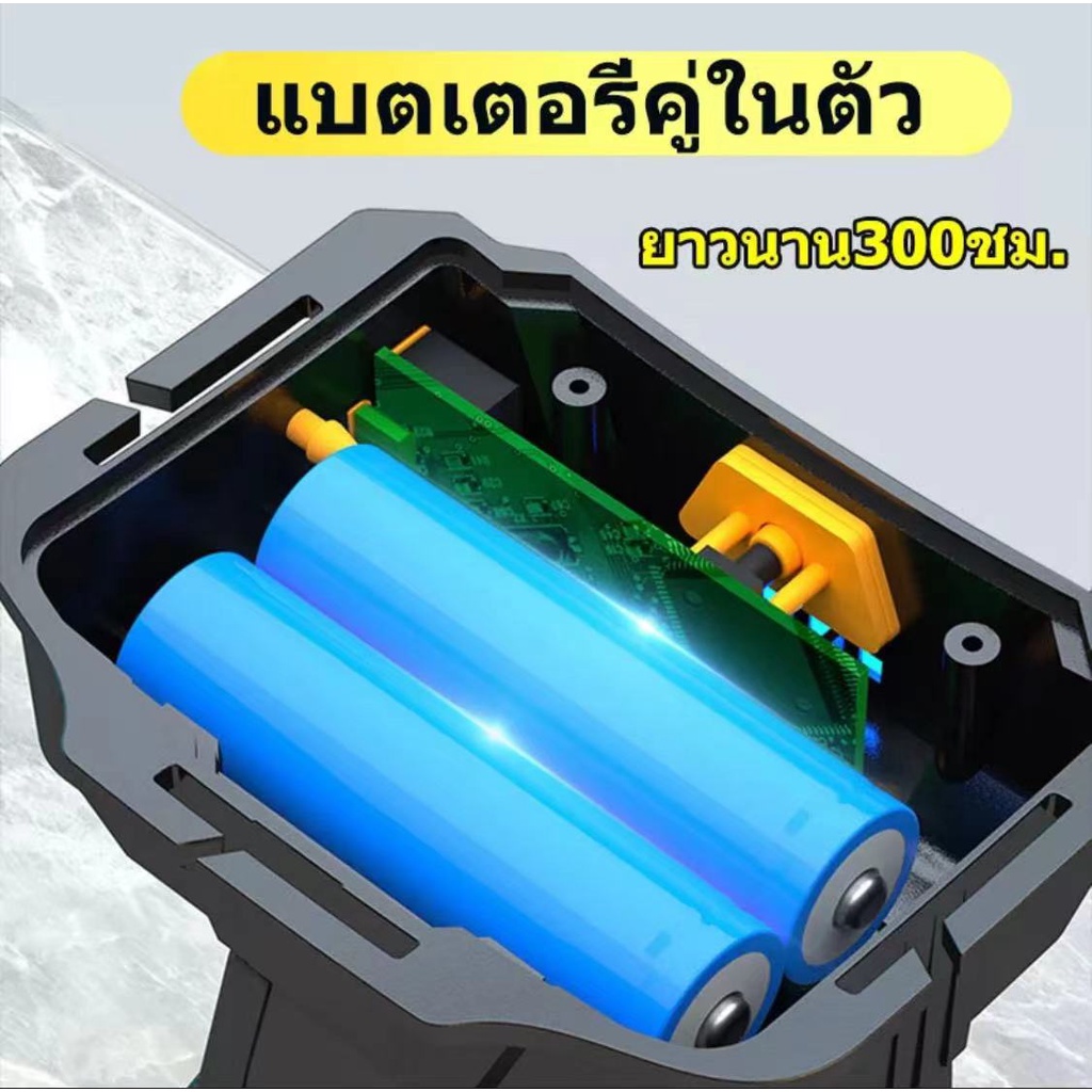 【ฟังก์ชันการชาร์จมือถือฉุกเฉิน】ไฟฉายคาดหัว รูปที่ 5