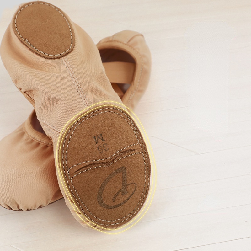 รองเท้าบัลเล่ต์ รองเท้าเต้นรํา สําหรับผู้หญิง - รูปที่ 2