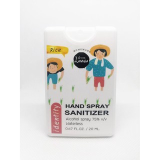 Hand spray sanitizer Identity