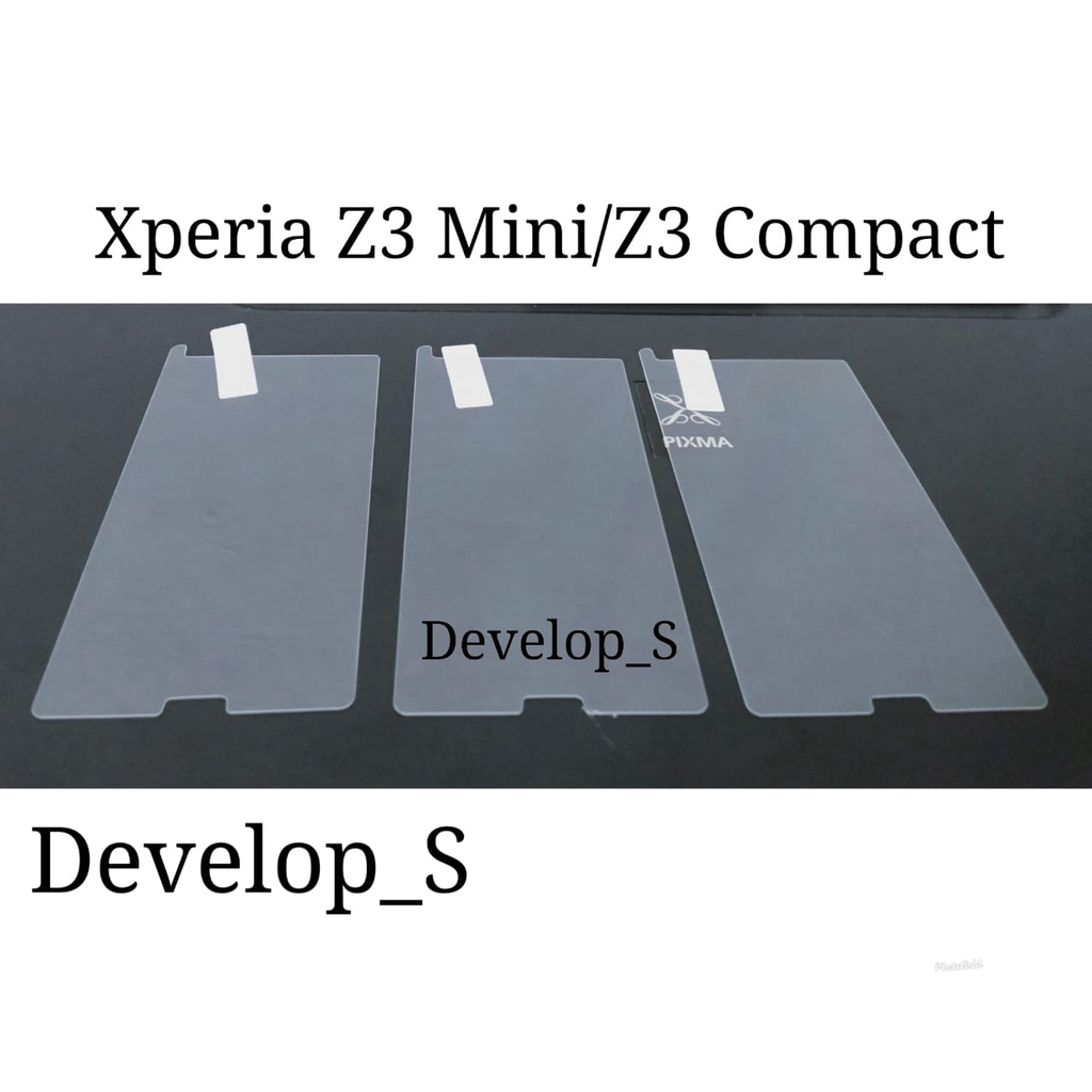 กระจกใสป้องกันรอยขีดข่วน Sony Xperia Z3 Mini Z3 Compact / Z4 Z4Big Z4 Dual SOV31 Z3Plus Z3+ E6553 E6
