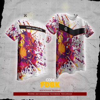 เสื้อยืดแขนสั้น พิมพ์ลาย FUTSAL DULU BARU KAMU SUBLIMATION JERSEY สําหรับผู้ชาย และผู้หญิง