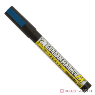 (พร้อมส่ง) ปากกากันดั้มมาร์กเกอร์ สีน้ำเงินเมทัลลิค XGM04 GUNDAM MARKER EX COSMO METALLIC BLUE น้ำเงิน ปากกาสีทาโมเดล