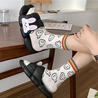 ShoesStudios 🌷รองเท้าแตะแฟชั่นแบบสวม  รองเท้าน้อนกระต่ายสุดน่ารัก 🐰ใส่สบาย คุ้มค่าคุ้มราคา 😘