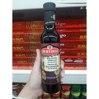 Bertolli Balsamic Vinegar เบอร์ทอลลี่ น้ำส้มสายชูหมักจากองุ่น 250มล.