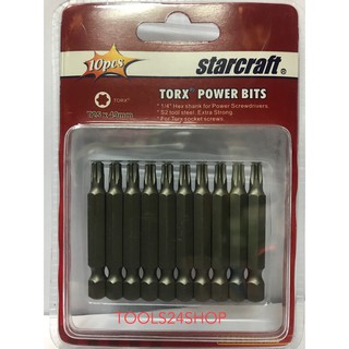 Starcaft ดอกไขควง TORX T25 ยาว 49 mm.