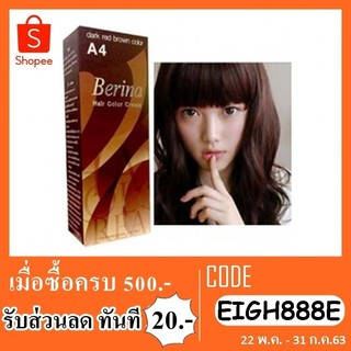 Berina A4 เบอริน่า ยาย้อมผม