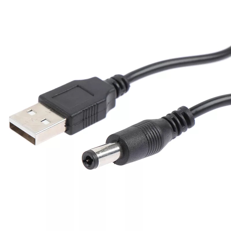 สาย DC 5 V USB 5.5 มม.x 2.5 มม. Power Cable 80cm