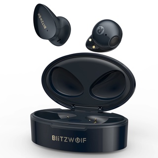 Blitzwolf BW-FPE2 TWS หูฟังบลูทูธ 13 มม. ไดรเวอร์ขนาดใหญ่ AAC HiFi เสียง 20 ชั่วโมง ความทนทานยาว พร้อมไมโครโฟน