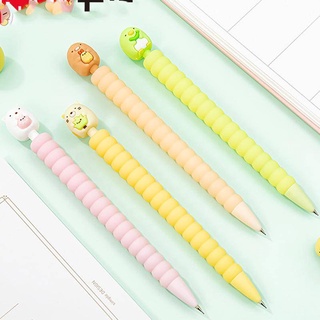 Sumikko GURASHI ดินสอกดอัตโนมัติ 0.5 มม. สีแคนดี้ เครื่องเขียน ของขวัญวันเกิด สําหรับเด็ก โรงเรียน สํานักงาน 4 ชิ้น ต่อล็อต