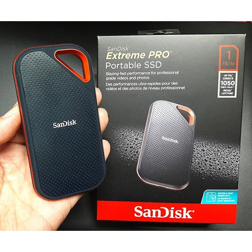 SanDisk Extreme Pro Portable SSD ฮาร์ดดิสก์แบบพก Speed 1050MB/s ขนาดความจุ 500 GB และ 1 / 2 TB ของแท้ ประกันศูนย์ทุกชิ้น
