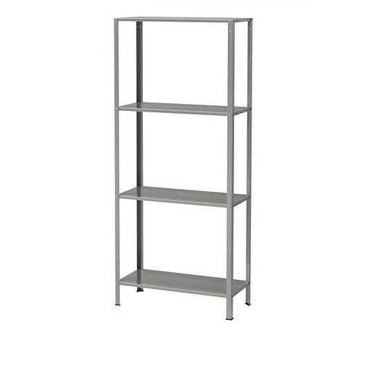 ⚠️❐☎IKEA ชั้นวางของ 4 ชั้น (ใน/นอกอาคาร) HYLLIS ขนาด 60x27x140 ซม.