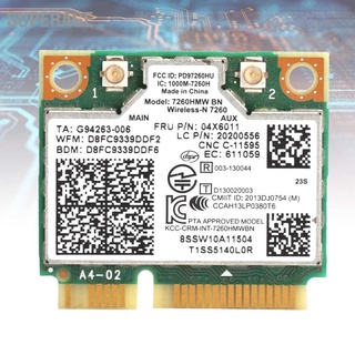 การ์ดไวไฟ Pci}E ไร้สาย Bt 4.0 สําหรับ Intel 04X6011 04W3815/Lenovo K4350 K4250 7260Hmw Bn