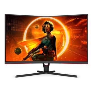 AOC C32G3E 32" VA Curved 165Hz 1ms D-sub HDMI Curved Gaming (Warranty 3Y) #สินค้าใหม่ประกันศูนย์ Onsite Service