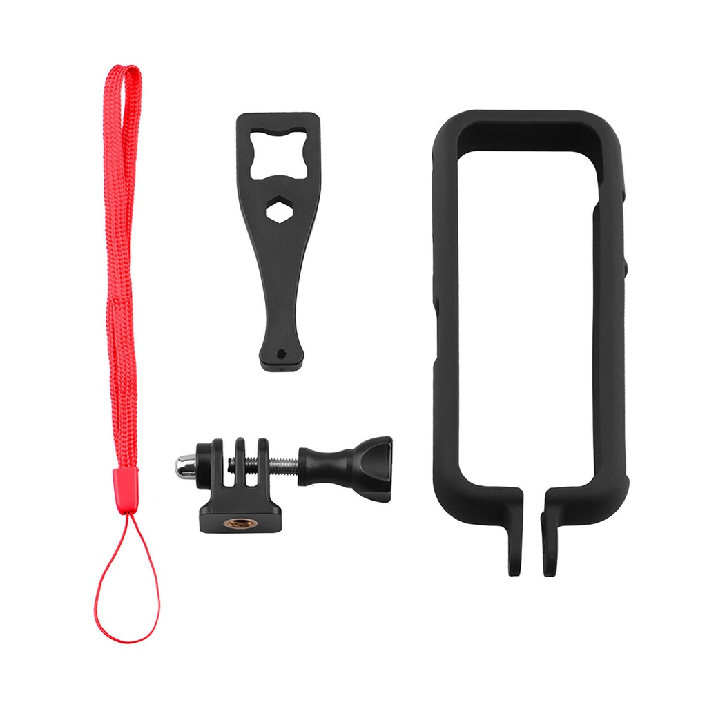 For Insta360 ONE X2 Protection Frame Vertical Expansion Adapter Mount Holder Border Cage Case Shell Sports Camera