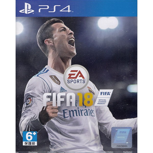 PS4 FIFA 18 (ENGLISH &amp; CHINESE SUBS) (ASIA)