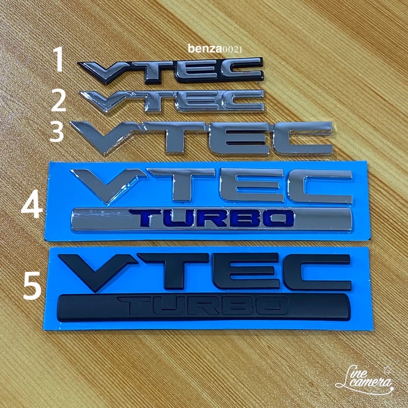 โลโก* I-VTEC ติดท้าย Honda ราคาต่อชิ้น