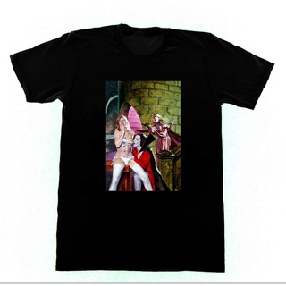 เสื้อยืด พิมพ์ลายแวมไพร์ Lesbians 52 Dracula Vlad the Impaler Succubus คุณภาพสูงสามารถปรับแต่งได้