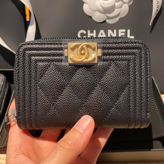 Chanel New zip coin Holo28