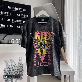 เสื้อวินเทจ วงKISS เท่ๆ ใส่ได้ทั้งชายและหญิง✅ของแท้100%