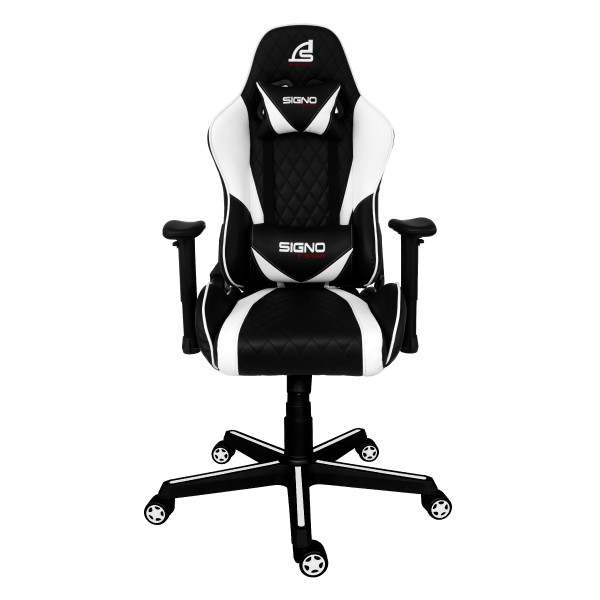 ✳️พร้อมส่ง…SIGNO E-Sport Gaming Chair รุ่น BAROCCO GC-203BW #เก้าอี้ เกมส์มิ่ง)
