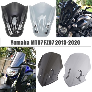 กระจกหน้ารถจักรยานยนต์ สําหรับ YAMAHA MT07 FZ07 2013 2014 2015 2016 2017 2018 2019 2020 FZ-07 MT 07 Parabris FZ 07 MT-07