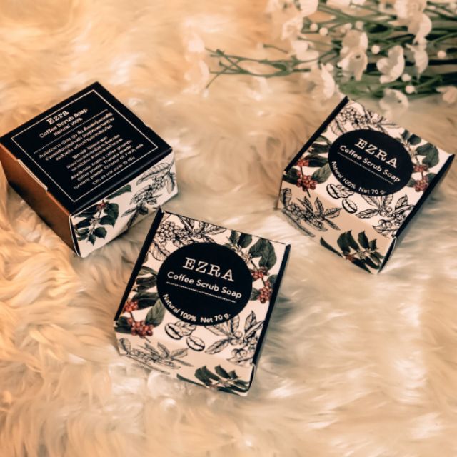 EZRA COFFEE SCRUB SOAP