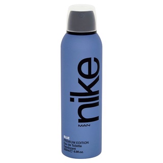 ถูกที่สุด✅ ไนกี้ แมน บลู สเปรย์ระงับกลิ่นกาย 200มล. Nike Man Blue Eau De Toilette Deodorant 200ml