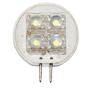 หลอดไฟ แอลอีดี Bulb 12V, LED, T25, G4, cool white - 4 PIRANHA LEDs, 37x25x8.2mm [Lalizas - 71232]