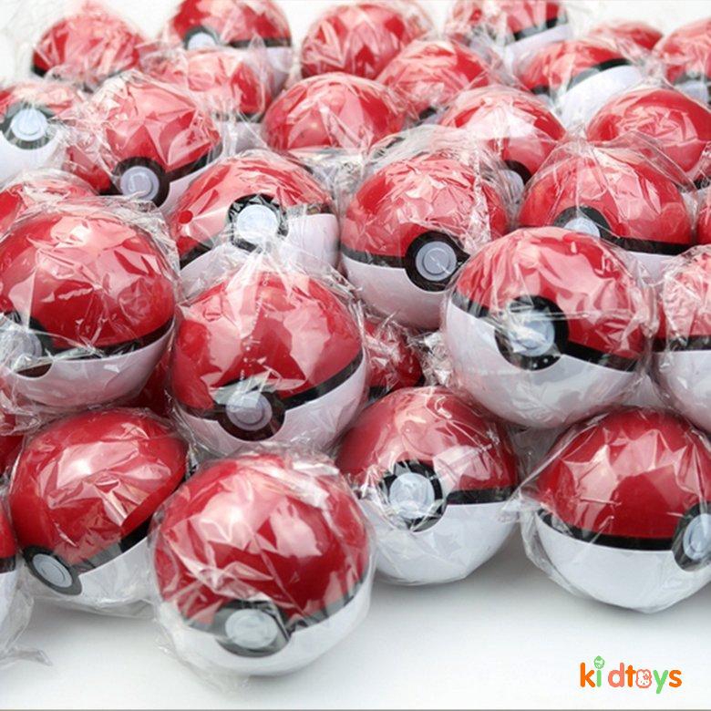 ใหม่ 8 ซม.Bounce Pokemon Pokeball ของเล่น Pop-up Elf Poke Ball ของเล่นเด็กวันหยุด