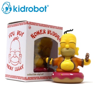 KIDROBOT  The Simpsons Homer Buddha 3" (window box)