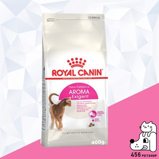 Ex02/2024 Royal Canin 400g. Aroma Exigent โรยัลคานิน อาหารแมวโต สูตรสำหรับแมวเลือกกิน 🐱🐈