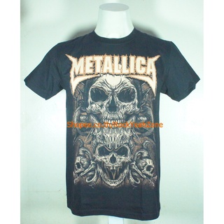 เสื้อวง METALLICA เสื้อไซส์ยุโรป เมทัลลิกา PTA1754 เสื้อวงดนตรีร็อค เดธเมทัล Rockyeah