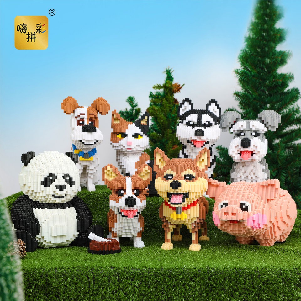 Lego Puppies Dogs Cats and Pigs - q2t70yjobq - ThaiPick